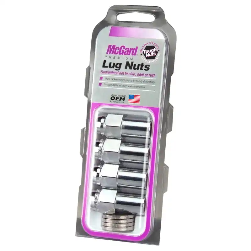 McGard Hex Lug Nut (Long Shank - .946in.) 7/16-20 / 13/16 Hex / 1.85in — PMD Premier Motoring Development Viral