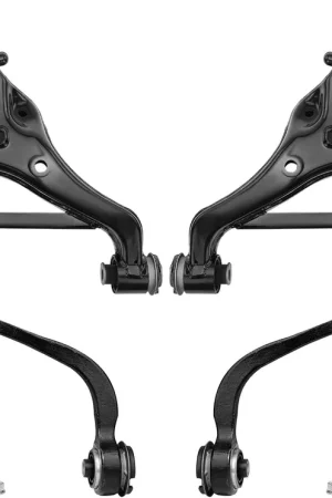 4pc Front Upper Lower Control Arms w\\/Ball Joint Kit Grab Now