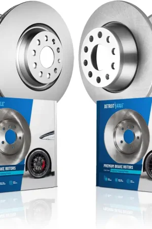 Fan Favorite 4pc Front & Rear Disc Brake Rotors Kit