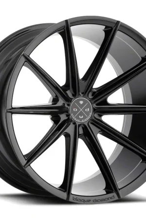 Blaque Diamond Wheels BD-11 Gloss Black Wheel; Front Only; 20x9; 15mm Offset Trusted Brand