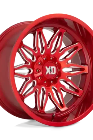 XD XD859 GUNNER 6X135/6X139.7 22X12 -44 CANDY RED MILLED Must Have