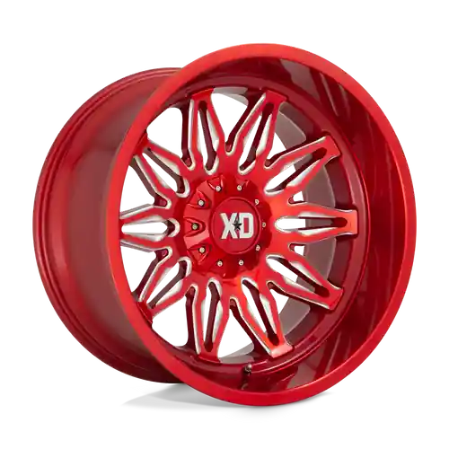 XD XD859 GUNNER 6X135/6X139.7 22X12 -44 CANDY RED MILLED Must Have