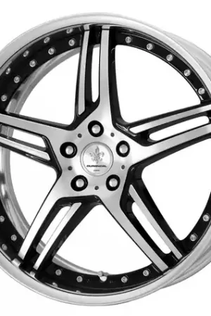DURANDAL DD5.2 BLACK POLISHED 5x108 19X8.5 +52MM Order Now