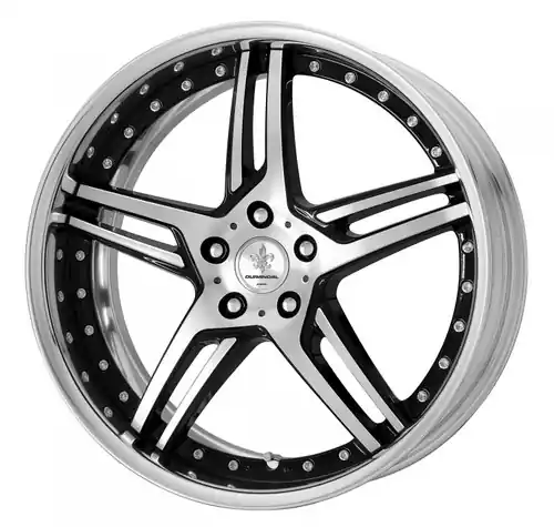 DURANDAL DD5.2 BLACK POLISHED 5x108 19X8.5 +52MM Order Now