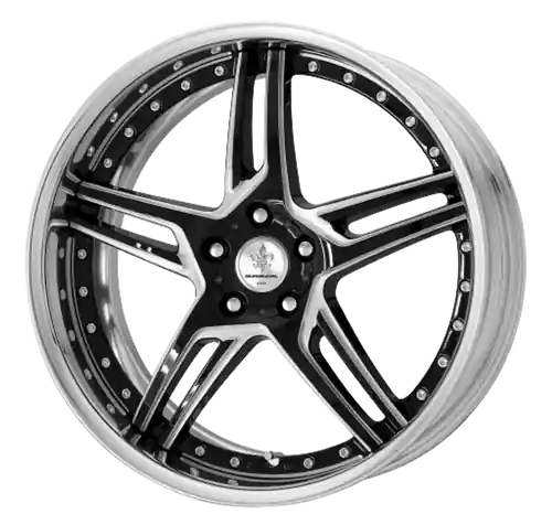 Buy Online DURANDAL DD5.2 Machined Black Polished 5x114.3 18X8.5 +26MM