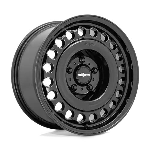 Rotiform 1PC R191 STL 6X139.7 17X9 +0 GLOSS BLACK Warranty Included