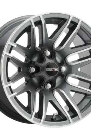 Vision ATV 112 Assault 4x156 14x8-10 Gunmetal Machined Face Latest