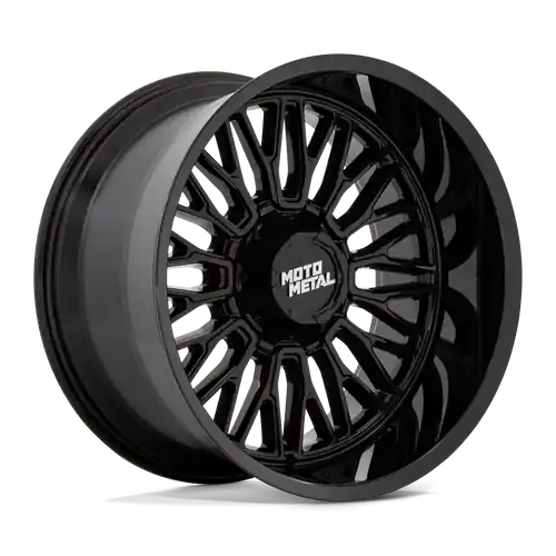 Same Day Shipping Moto Metal MO809 STINGER 8X180 20X9 +18 GLOSS BLACK