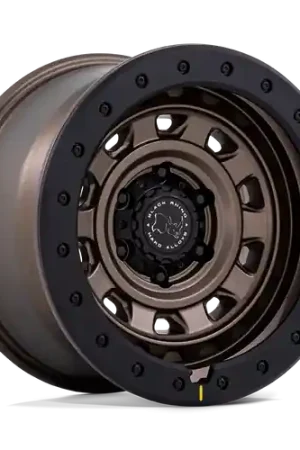 Holiday Sale Black Rhino Hard Alloys BR023 XPLORER 6X135 17x9 +12 BURNT BRONZE W/ MATTE BLACK LIP