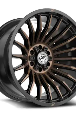 Trending XF Off-Road XF-231 6x135/6x139.7 26x14 -76 Satin Black & Bronze Machined Double Dark Tint