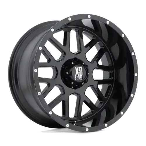 XD XD820 GRENADE 5X150 22X9.5 +25 SATIN BLACK Crafted