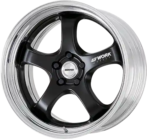Work Meister S1R 4x100 17x9+0 A Disk Matte Black Hassle-Free Returns