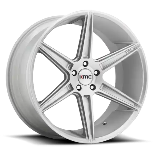 Special Discount KMC KM711 PRISM 5X114.3 20X10.5 +45 BRUSHED SILVER