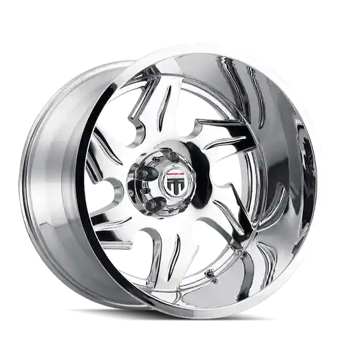 Viral American Truxx Ninja AT163 8x165.1 20x12-44 Chrome