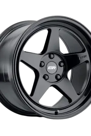 Buy Direct ESR Wheels CR SERIES CR5 5x114.3 18x10.5 +30 Gloss Black
