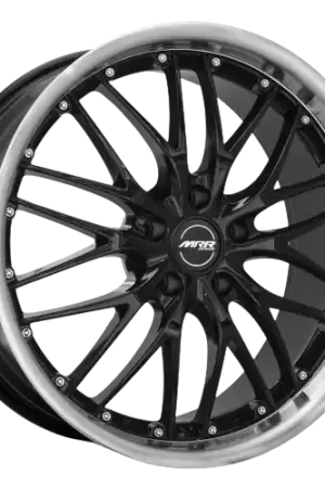 MRR GT1 5x120 22x9 +20 Black Machine Lip Express Delivery