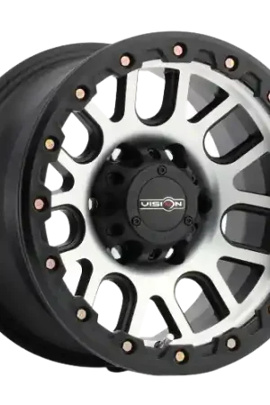 Vision Off-Road 111 Nemesis 5x139.7 20x9-12 Matte Black Machined Face Price Cut