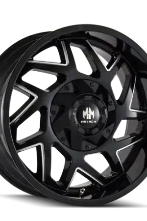 New Arrival Mayhem Hatchet 8106 5x139.7/5x150 20x9+18 Black W/Milled Spokes