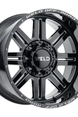 WELD Off-Road Chasm 6x135 18x12 -44 Gloss Black/Milled Worldwide Shipping