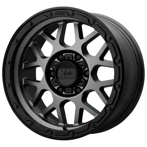 Last Chance XD XD135 GRENADE OR 6X135 18X8.5 +0 MATTE GRAY MATTE BLACK LIP