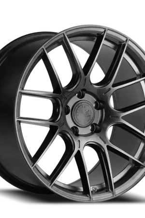 Best Choice Aodhan Ah-X Wheel 18x8.5 5x120 Hyper Black 35mm - FREE T-SHIRT INCLUDED!