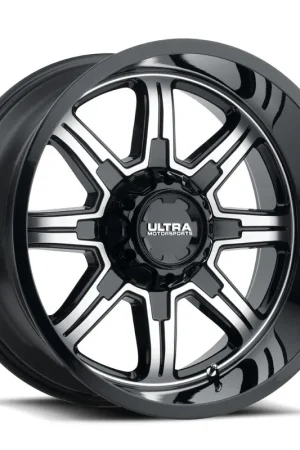 Editor’s Pick Ultra 229U Menace Wheel 18x9 6x135 & 6x139.7 Gloss Black w/ Diamond Cut Face & Clear Coat 18mm