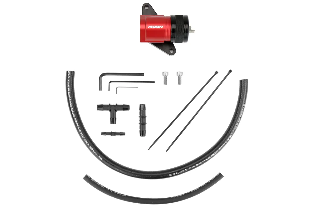 PERRIN Recirculating Blow Off Valve (Red) - Subaru Models (Inc. 2002-2014 Subaru WRX / 2004-2021 STI / 2006-2013 Forester XT / 2005-2009 Legacy GT / Outback XT) Trending
