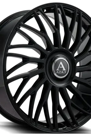 Get Yours Azad Az717 Wheel 24x10 Blank Custom Drilled Gloss Black 35mm