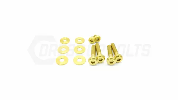 Dress Up Bolts Titanium Hardware Trunk Kit (Gold) - 2015-2021 Subaru WRX / STI Same Day Shipping