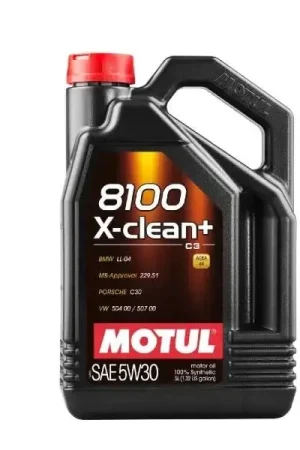 Motul 8100 X-Clean+ 5W-30 - 1L - Universal Genuine