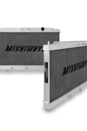 Hassle-Free Returns Mishimoto 90-94 Mitsubishi Eclipse Manual X-LINE (Thicker Core) Aluminum Radiator