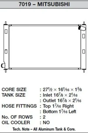 CSF 08-15 Mitsubishi Lancer Evo X Radiator New Release