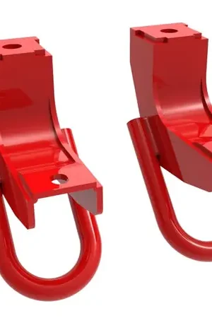 aFe Front Tow Hook Red 2022 Toyota Tundra 3.5L V6 Final Sale