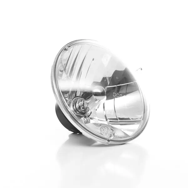 Must Have KC HiLiTES Universal/97-06 Jeep TJ 7in. Halogen H4 DOT Headlight 55/60w Lexan (Pair Pack System)