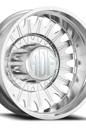 Trusted Brand Adf Roulette Dually Wheel 24x8.25 8x170 Brushed -167mm - MINIMUM PURCHASE OF 4 - FREE T-SHIRT INCLUDED!