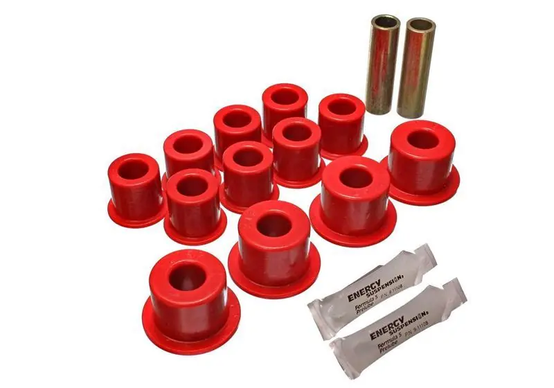 New Arrival Energy Suspension 84-96 Chevy Corvette Black Spring Cushions for Rear Leaf Spring Bushing Set