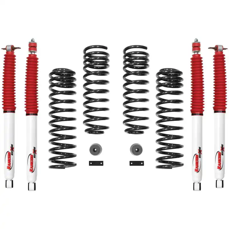 Rancho 07-17 Jeep Wrangler Front and Rear Suspension System - Master Part Number / One Box Best Choice