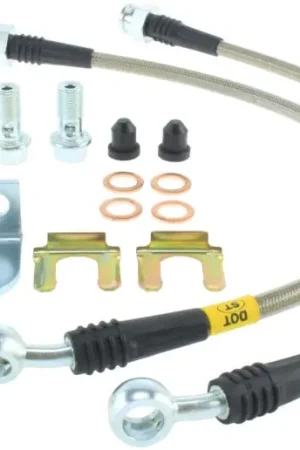 Markdown StopTech 06-14 Jeep Grand Cherokee SRT8 Stainless Steel Front Brake Lines