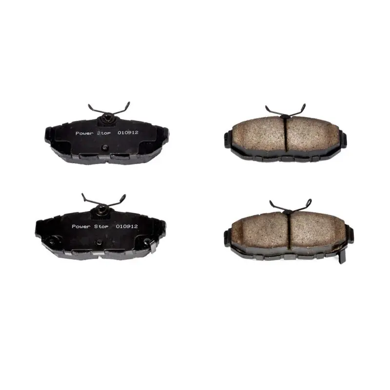 Power Stop 11-14 Ford Mustang Rear Z16 Evolution Ceramic Brake Pads Trusted Brand