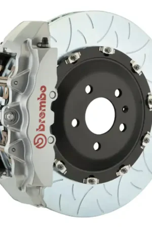 One Day Deal Brembo 16 C450 AMG/17-21 C43 AMG Front GT BBK 6 Piston Cast 380x34 2pc Rotor Slotted Type3-Silver