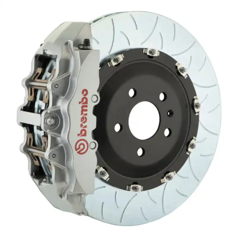 One Day Deal Brembo 16 C450 AMG/17-21 C43 AMG Front GT BBK 6 Piston Cast 380x34 2pc Rotor Slotted Type3-Silver