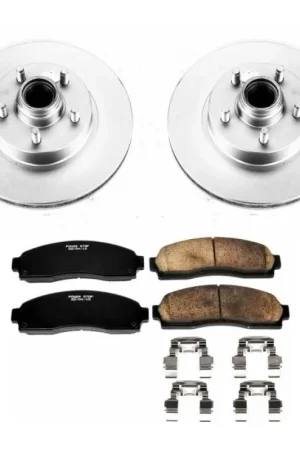 Limited Time Power Stop 03-09 Ford Ranger Front Z17 Evolution Geomet Coated Brake Kit