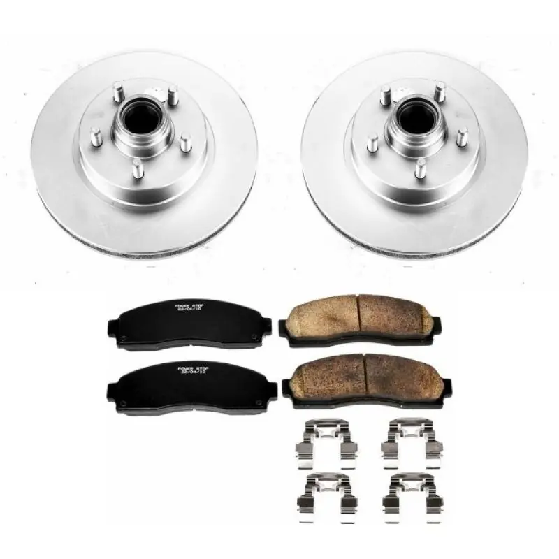 Limited Time Power Stop 03-09 Ford Ranger Front Z17 Evolution Geomet Coated Brake Kit