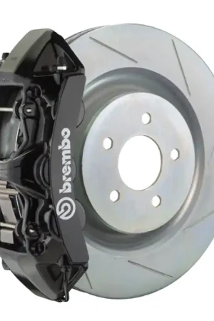 Fast Shipping Brembo 16+ Camaro LS/LT/SS Front GT BBK 6 Piston Cast 355x32 1pc Rotor Slotted Type1-Black