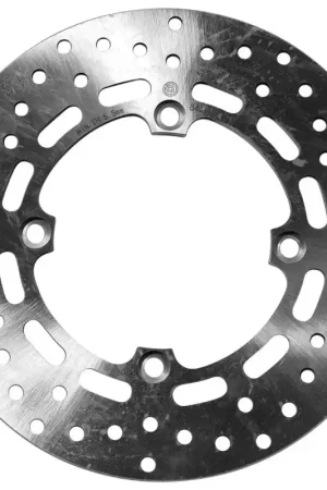 Best Choice Brembo OE 17-18 CRF L Africa Twin Replica ABS 1000CC 256x6mm Brake Disc - Rear Fixed