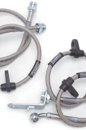 Russell Performance 90-96 Ford F-150 4WD with 4in lift Brake Line Kit Clearance