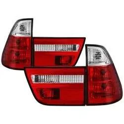 Place Order Spyder Euro Style Tail Lights - Red Clear FCLH 5000835