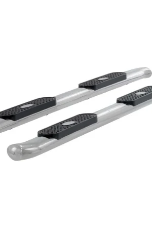 Time-Limited Aries 4" Polished Stainless Oval Side Bars, Select Silverado, Sierra 1500, 2500, 3500 BBDR S224045-2