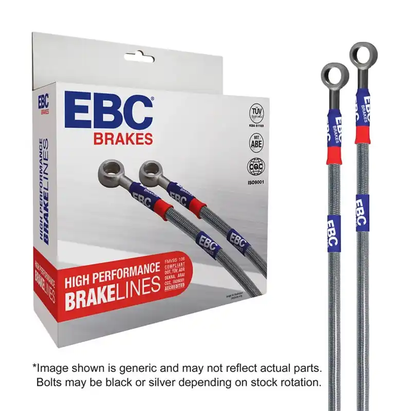 Instant Buy EBC 14-19 Chevrolet Silverado 1500 (2WD) (Excl 8ft Bed) Stainless Steel Brake Line Kit