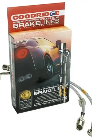 Crafted Goodridge 2/94-6/96 Nissan 240SX Brake Lines